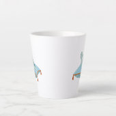 Glazen Muiltje Latte Mok (Voorkant)