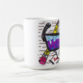 glazen nerd koffiemok (Links)