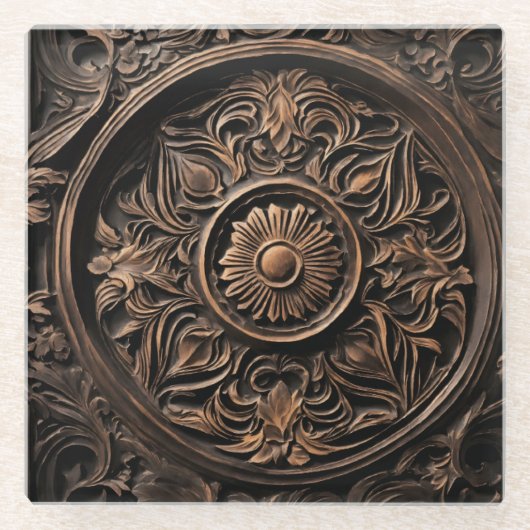 Glazen Onderzetter (Voorkant)