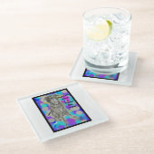 Glazen Onderzetter (Schuin)