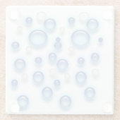 Glazen Onderzetter - 3D-bubbels (Achterkant)