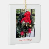 Glazen Ornamenten krans- (Rechts)