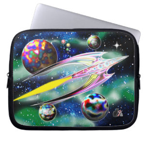 Glazen Raket Laptop Sleeve