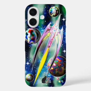 Glazen Rocket iPhone 16 Hoesje