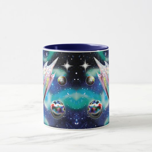 Glazen Rocket Mok (Midden)