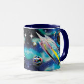 Glazen Rocket Mok (Voorkant rechts)