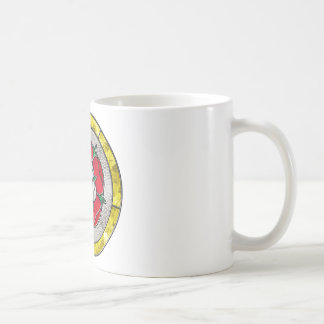 Glazen Roos Koffiemok
