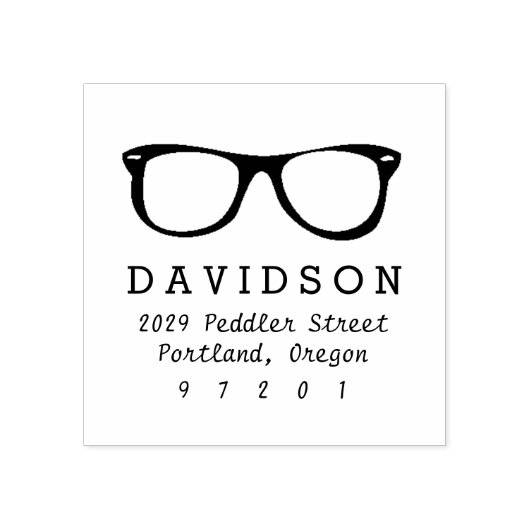 Glazen Rubberstempel (Afrduk)