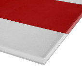 Glazen snijbord met Washington DC, VS Snijplank (Hoek)