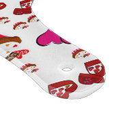 Glazen snijbordpapier Valentijnsdag Snijplank (Hoek)