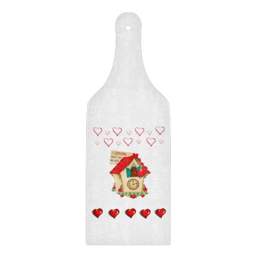Glazen snijbordpapier Valentijnsdag Snijplank (Voorkant)
