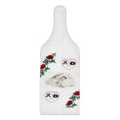 Glazen snijbordpapier Valentijnsdag Snijplank (Voorkant)