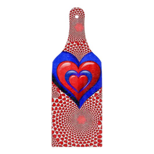 Glazen snijbordpapier Valentijnsdag Snijplank (Voorkant)