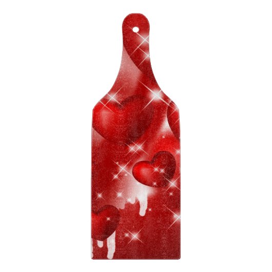 Glazen snijbordpapier Valentijnsdag Snijplank (Voorkant)