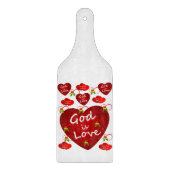 Glazen snijbordpapier Valentijnsdag Snijplank (Voorkant)