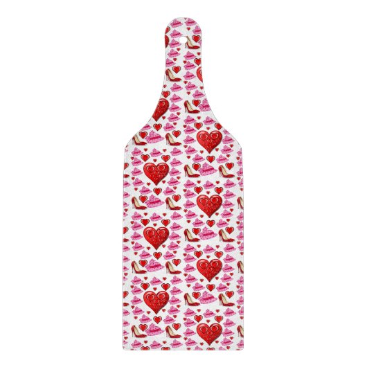 Glazen snijbordpapier Valentijnsdag Snijplank (Voorkant)