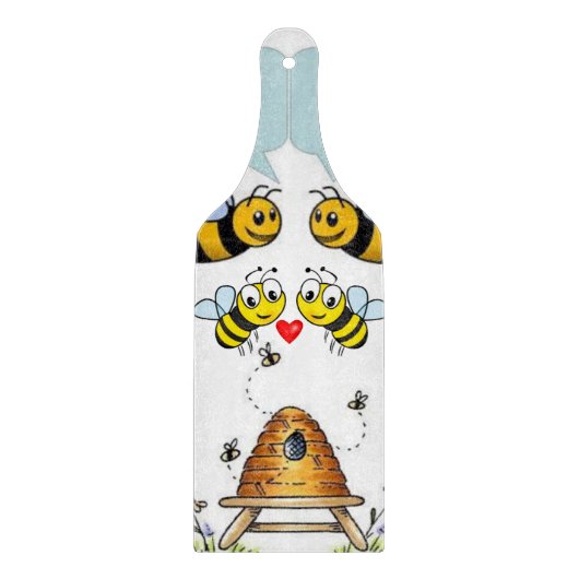 Glazen snijbordpapier Valentijnsdag Snijplank (Voorkant)