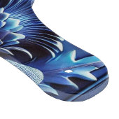 Glazen snijplank paddle Schotse distels (Hoek)