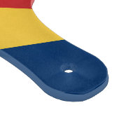 Glazen snijplank paddle Seychelles Kleuren (Hoek)