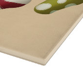 Glazen snijraad/kerstkousen snijplank (Hoek)