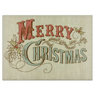 Glazen snijvlak/pretkerst snijplank