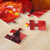 Glazen spatroebels kleurig legpuzzel (Zijkant)