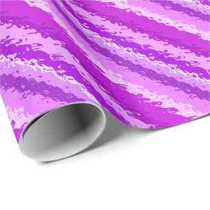 Glazen strepen - schoppen van amethyst-paars cadeaupapier