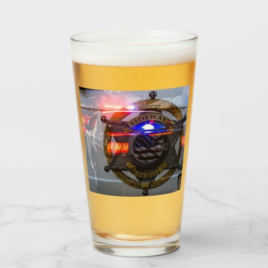 Glazen tumbler (Voorkant gevuld)