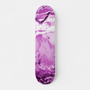 Glazen ventilator Paars Skateboard