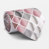 Glazen vierkant stropdas (Opgerold)