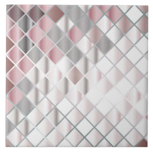 Glazen vierkant tegeltje