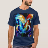 Glazen vlinder t-shirt (Voorkant)