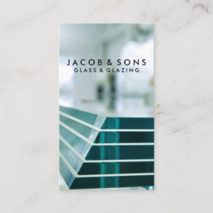 Glazierglas Werk Visitekaartje