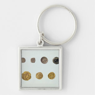 Glazige munten, c.750-0 BC Sleutelhanger