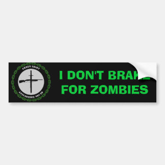 GLAZS remt geen Bumpersticker