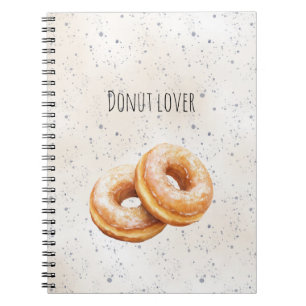 Glazuurdonuts Zoete Traktaties Notitieboek