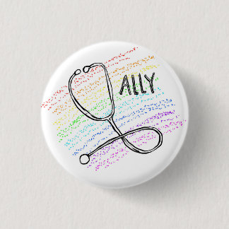 GLBT Ally Medicine pin Ronde Button 3,2 Cm
