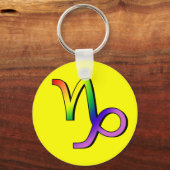 GLBT Capricorn Sleutelhanger (Voorkant)