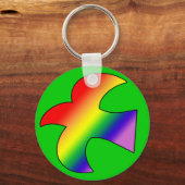 GLBT Dove Sleutelhanger (Voorkant)