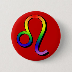 GLBT Leo Ronde Button 5,7 Cm