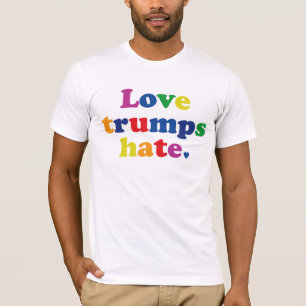 GLBT Love Trumps Hate T-shirt