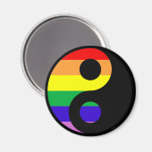 GLBT YinYang Magneet (Voorkant / Achterkant)