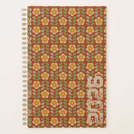 GLEAM GLADE - Botanical Pattern Planner (Voorkant)