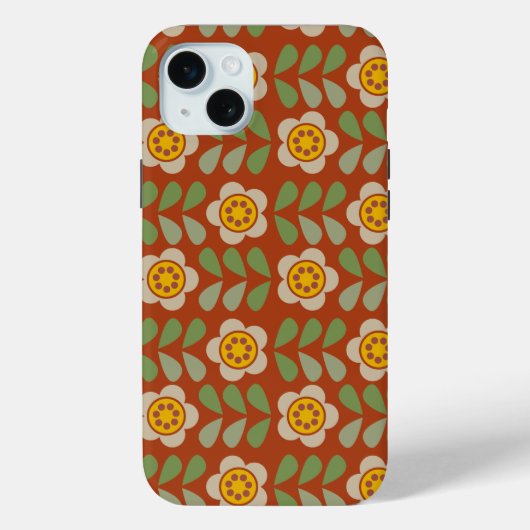 GLEAM GLADE Botanische iPhone Case (Achterkant)
