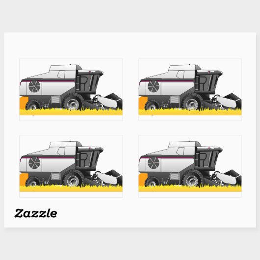 Gleaner Rechthoekige Sticker (Vel)