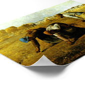 Gleaners, naar Millet (beste kwaliteit) Poster (Hoek)