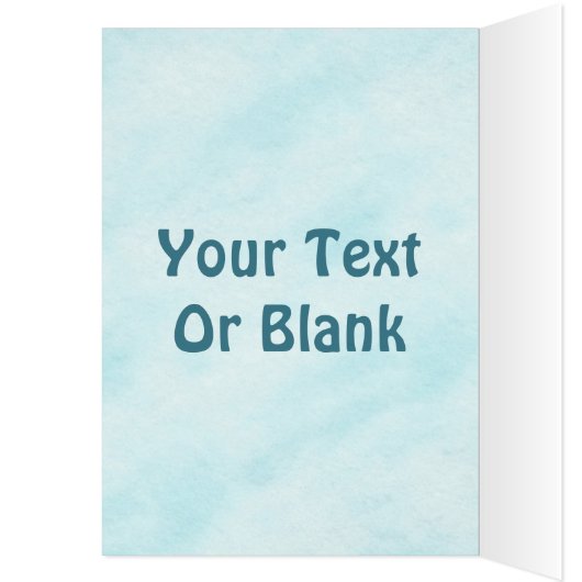 Gleðileg Jól - Bull Moose op sneeuw (Binnen (Links))