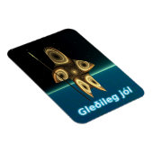 Gleðileg jól - Fractal Inuit Hunter Magneet (Rechterzijde)