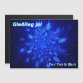 Gleðileg jól - Snowburst (Voorkant / Achterkant)