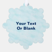 Gleðileg Jól - Snowburst Ornament Kaart (Achterkant)